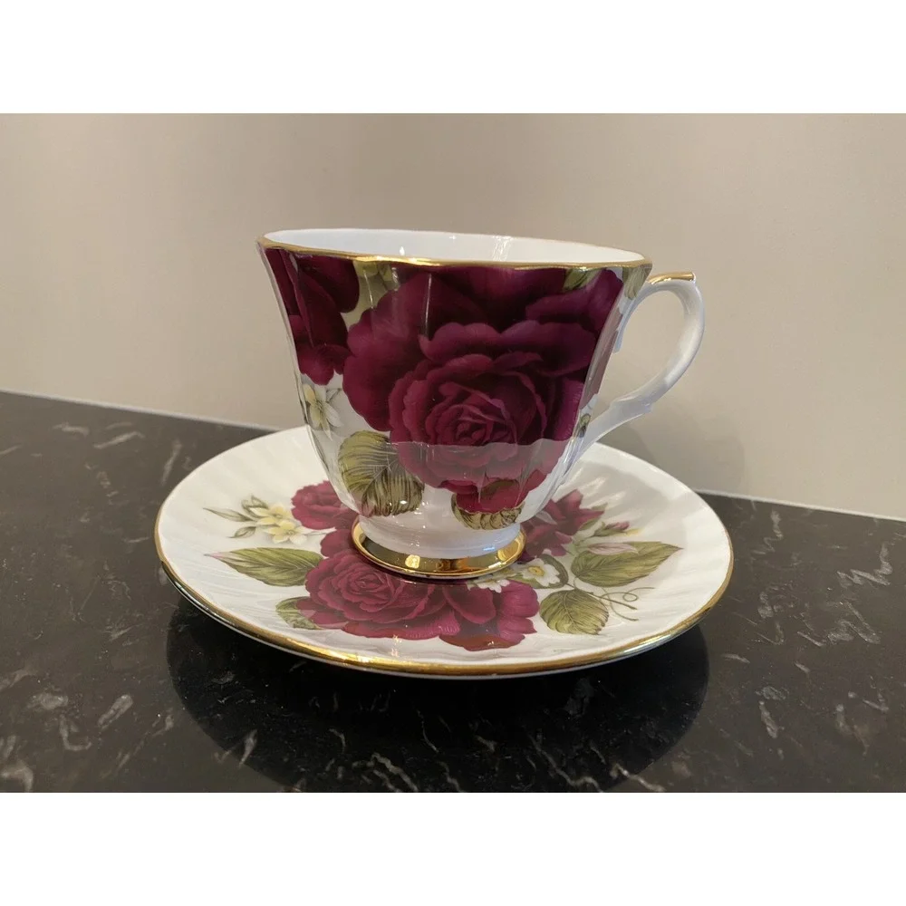 Vintage DUCHESS Cups & Saucers Set Of 2